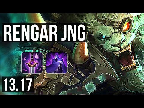 RENGAR vs KHA'ZIX (JNG) | Rank 5 Rengar, 7/1/8, Godlike | NA Challenger | 13.17