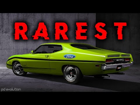 9 Rarest FORD Muscle Cars Ever Made!