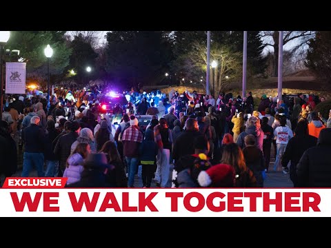 As Protests Erupt, Buddhist Monks Walk Together for Peace