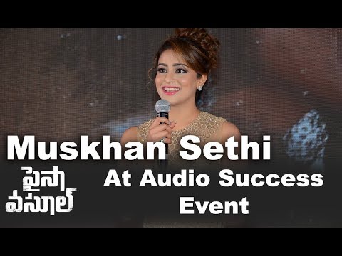 Muskhan Sethi at Paisa Vasool Audio Success Meet | Nandamuri Balakrishna