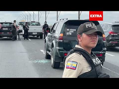 Ataque armado en puente La Puntilla–Durán provoca fuerte congestión vehicular este 20 de abril