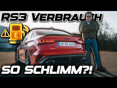 2026 Audi RS3 (400 hp | 5 cylinders) in an 800 km fuel consumption test | City, country roads, hi...