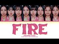 Universe Ticket Fire (by 2NE1) Lyrics (Color Coded Lyrics)
