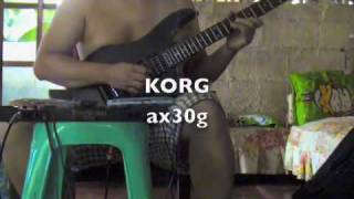 preview picture of video 'korg AX 30G sa BOGO,CEBU'