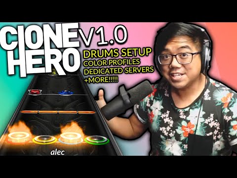 Clone Hero Drums Setup