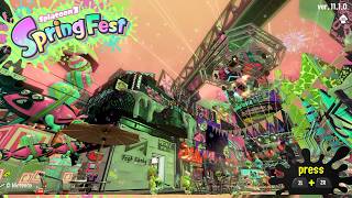 春フェス【スプラ3】