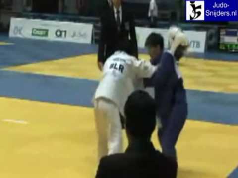 Judo 2009 Moscow: Wu (CHN) - Leshchenka (BLR) [-48kg].