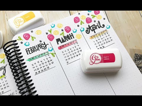 Canvo Bullet Journal:  Index and Future Log