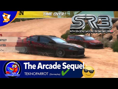 Teknoparrot 1.0.0.410 - Sega Rally 3 (Gameplay)