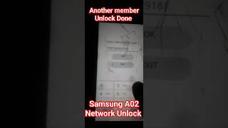 Samsung A02 TracFone Network Unlock Free | Invalid Sim Fix | Samsung sim unlock #viral