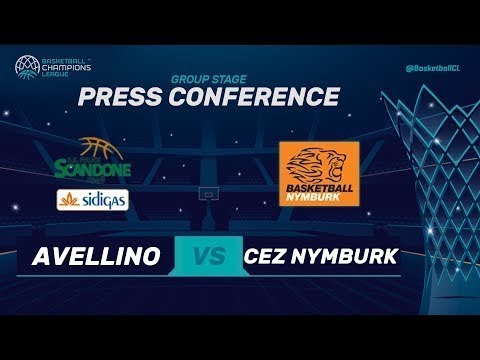 Sidigas Avellino v CEZ Nymburk - Press Conference - Basketball Champions League