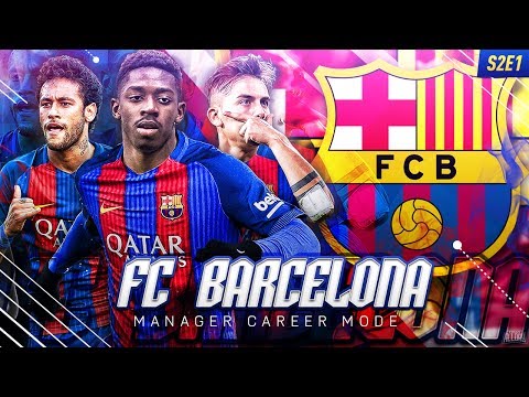 FIFA 17 Barcelona Career Mode - EP1 - We Sign Ousmane Dembele!! Insane Transfers!!
