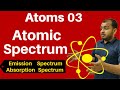 Atoms 03 Atomic Spectrum II Emission Absorption Spectra II Lyman Balmer Series JEE NEET