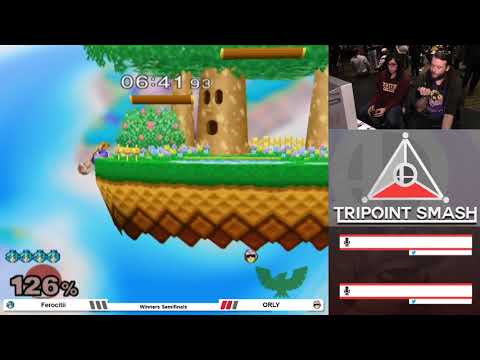 Tripoint Smash 89 - Winners Semis - Ferocitii (Peach, Falco) vs ORLY (Falcon)