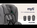 миниатюра 0 Видео о товаре Автокресло Nuna Mytl i-Size (9-36 кг), Frost (Серый)