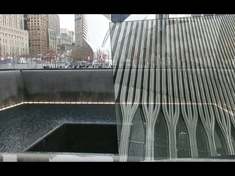 WTC. videos 2001/ 2017. Same places. New York City.