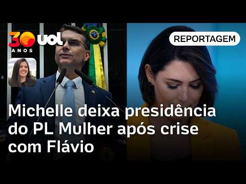 Michelle Bolsonaro deixa presidência do PL Mulher após crise com Flávio | Carla Araújo