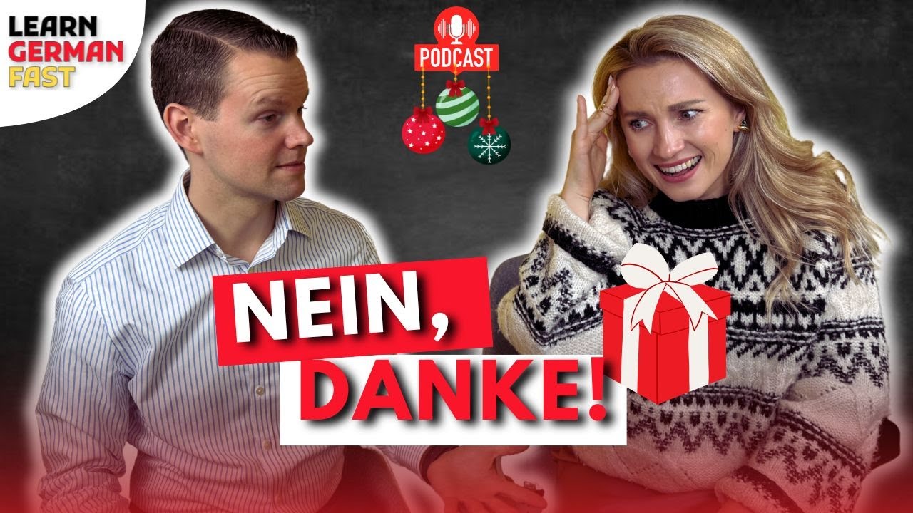 Alltagsdeutsch 🇩🇪 Weihnachtsgeschenke 🎁  (Podcast) Learn German Fast