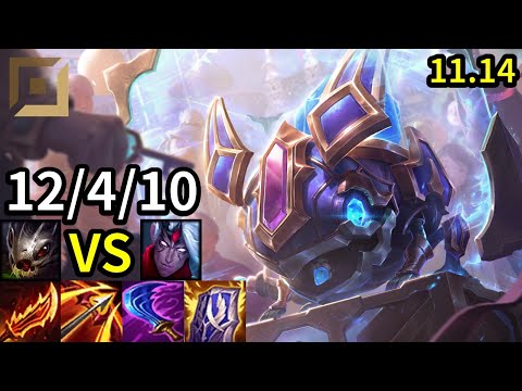 Kog'Maw ADC vs Varus - KR Master | Patch 11.14