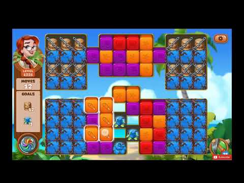 Lost Island Blast Adventure Level 1221 NO BOOSTERS - A S GAMING