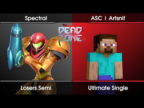 DEAD ZONE Losers Semi - Spectral (Samus,Dark Samus) Vs. Artsnif (Steve) SSBU Ultimate Tournament