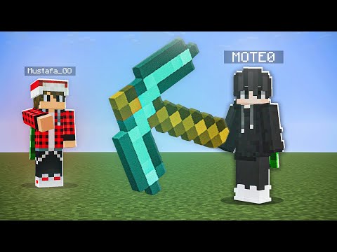 ماين كرافت لكن نقدر نصنع اشياء ضخمه مع مصطفى قيم اوفر وكارتونة 🤣 🔥