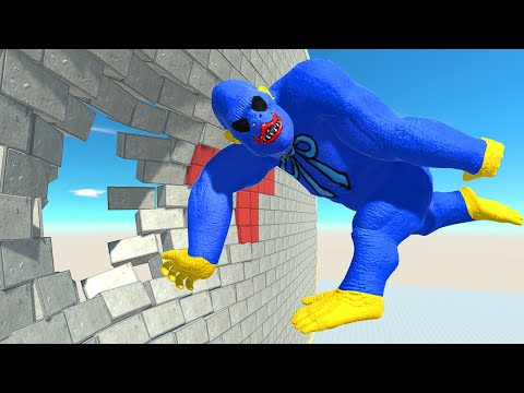 Giant Hammer Attacks All Units - Animal Revolt Battle Simulator