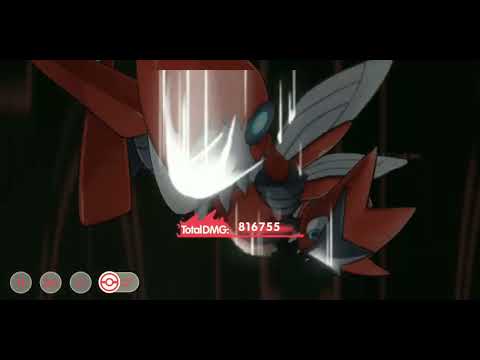 Showcase Skill Pokemon Mega Scizor and Dialga