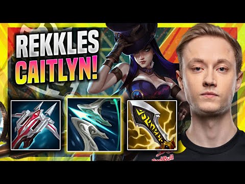 REKKLES PERFECT GAME WITH CAITLYN IN DUO WITH MIKYX! - G2 Rekkles Plays Caitlyn ADC vs Jinx! |