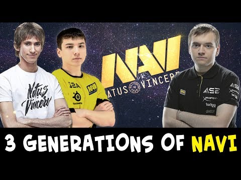3 generations of NAVI — Dendi + Sonneiko vs Crystallize