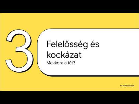 A vállalat működése Összefoglalás