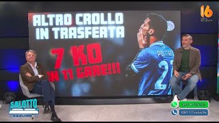 il salotto azzurro la puntata del 14 dicembre 2025