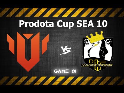 [Dota 2] Ultimate esports vs HappyFeet - Prodota Cup SEA 10 #Game 01