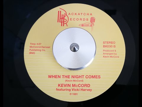 Kevin McCord Feat Vicki Harvey - When The Night Comes (1991) [Funk/Soul] HQ