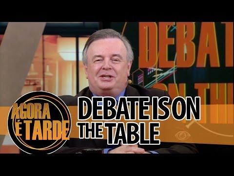 Debate is on the Table - Programa Agora é Tarde - 03/07/2014