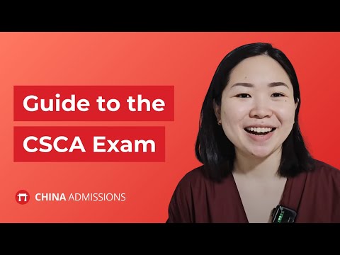 Online CSCA Preparation Program Video