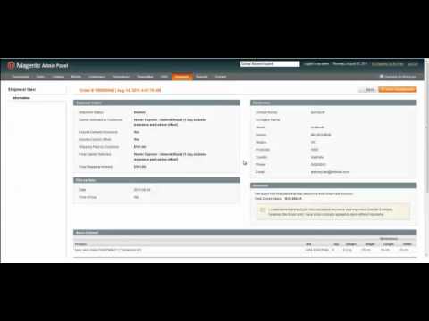 Magento Temando - How to reprint a shipping label