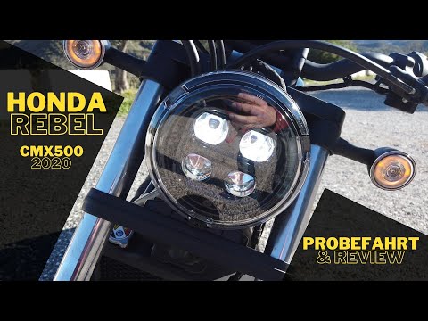 Probefahrt mit dem Cruiser Honda CMX500 Rebel (2020) (DEUTSCH/GERMAN) | VLOG117 [4K]