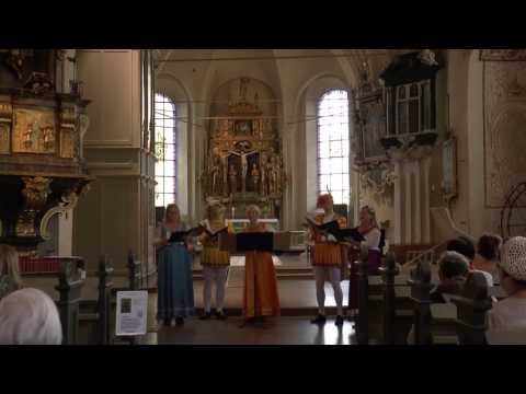 Je suis trop jonette; by N Gombert. With Strängnäs Stadspipare.