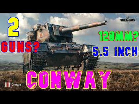 Conway Two Guns!? 120mm Vs 5.5 Inch Gun ll Wot Console - World of Tanks Console Modern Armour