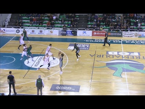 LEB ORO 18/19 | Guille Corrales (Cáceres), partido ante Palencia