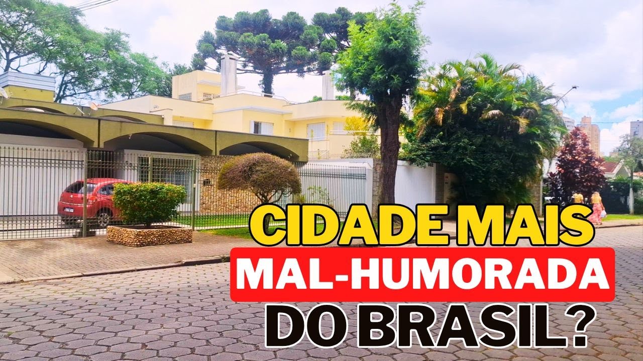 CURITIBA É A CIDADE MAIS MAL-HUMORADA DO BRASIL?