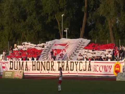 ŁKS Łomża vs Warmia Grajewo 29.05.2013r - oprawa ŁKSu