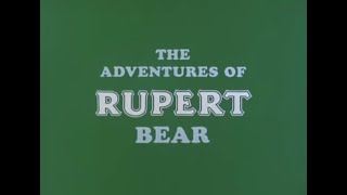 The Adventures of Rupert Bear - Original 1970 Titles (pre-2017 print)
