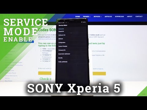 How to Enter Sony Xperia 5 Hidden Service Menu – Tweak your Smartphone Performance