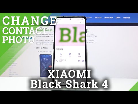 How to Add Photo to Contact on XIAOMI Black Shark 4 – Personalize Contact Profile