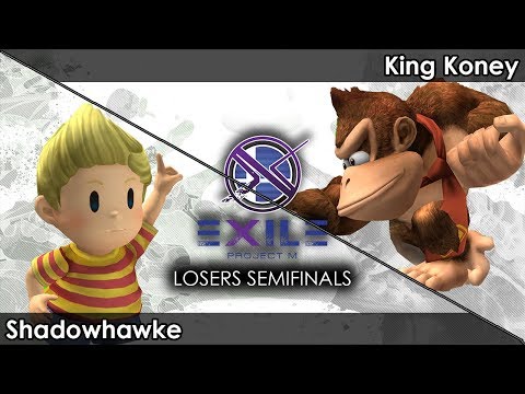 Project M: KoF | Shadowhawke (Lucas) V SMT | King Koney (Donkey Kong) - Exile 130 SSBPM
