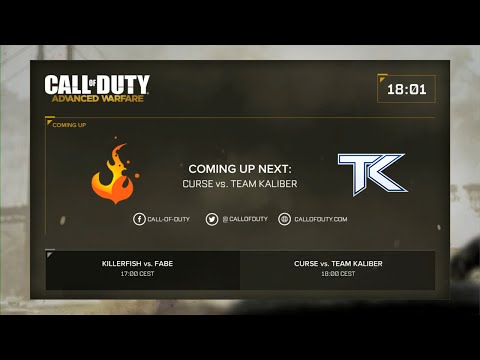 Advanced Warfare Curse vs Team Kaliber
