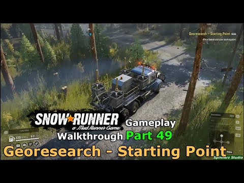 SnowRunner - Georesearch - Starting Point | SnowRunner Taymyr Phase 1