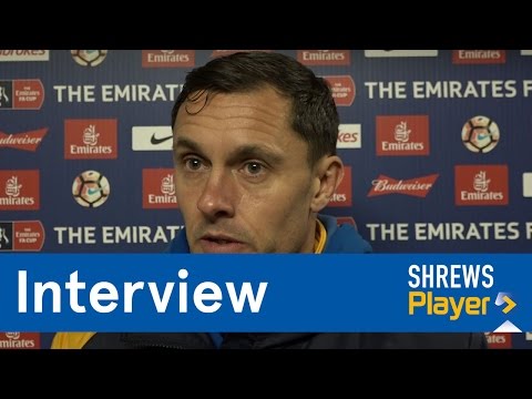 INTERVIEW | Paul Hurst post Fleetwood Town (H) FA Cup - Town TV